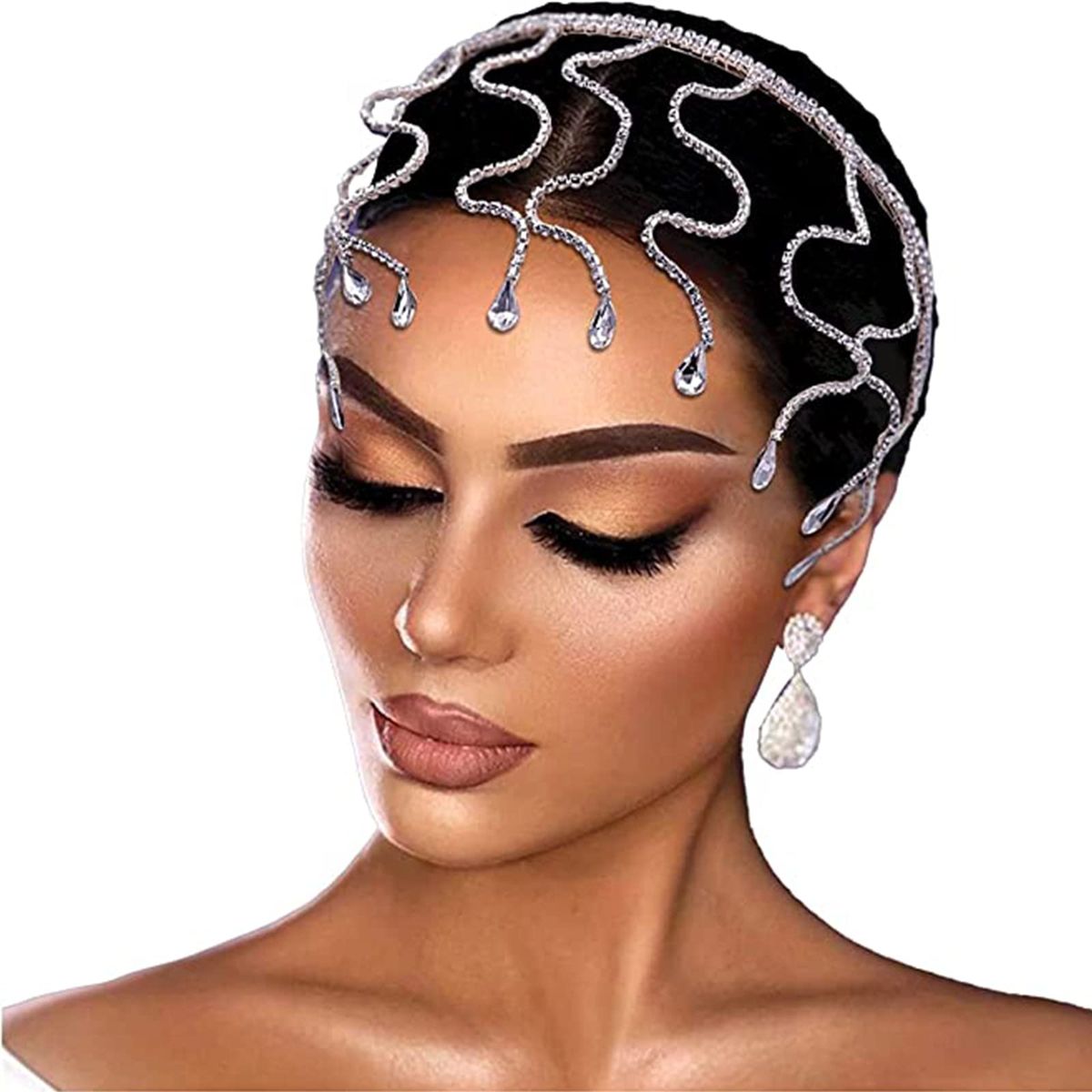 Adereço de cabeça minimalista e elegante